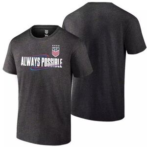 USA Soccer Unisex World Cup USWNT Graphic T-Shirt Size L